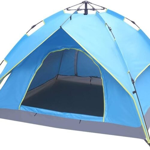 Fully Automatic Hydraulic Tent with Silver Coating and 2 Doors