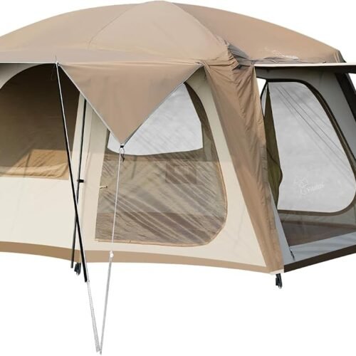 4 to 6 Person Tent with 2 Room Divider and PU1500mm