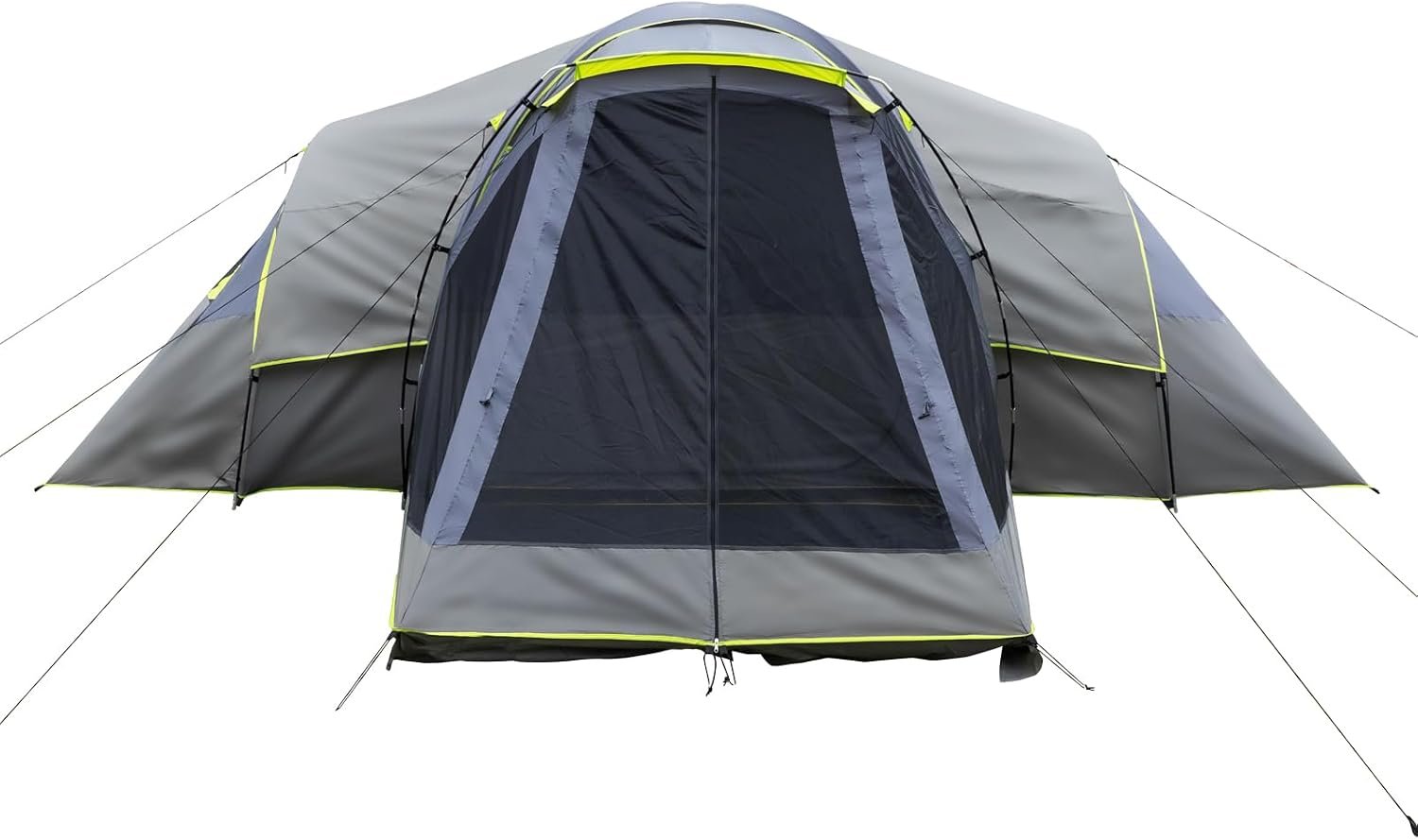 10 Person Family Tent with 3 Room Dividers and Gear Loft