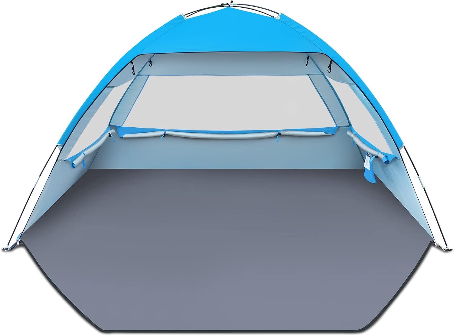 Beach Tent with Silver Coating and 4 Sided Ventilation