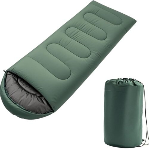 190T Polyester Sleeping Bag with Hollow Cotton and Storage Bag