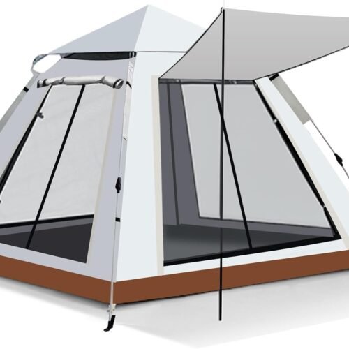 2 to 4 Person Pop Up Tent with Storage Bags and Lantern Hook