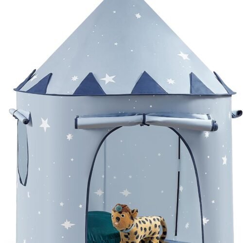 Kids Starry Sky Play Tent with Quick Setup and No Sharp Edges